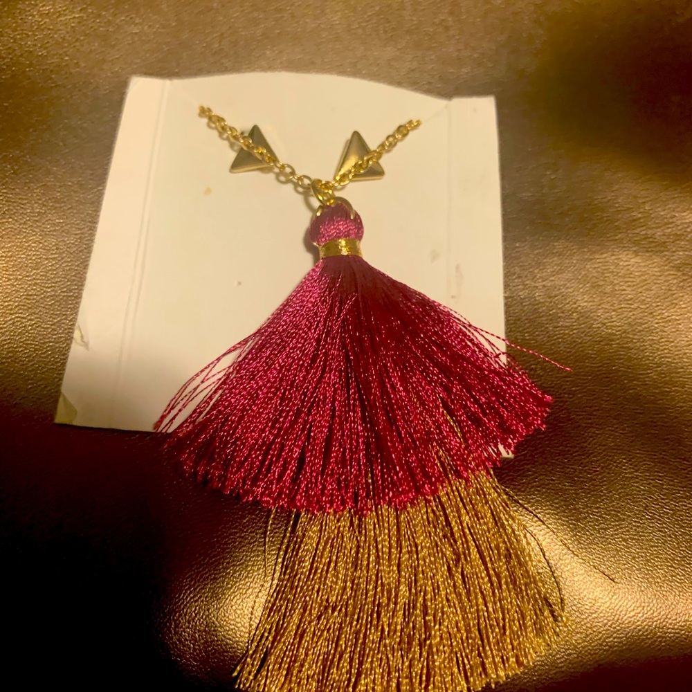 Necklace and earrings